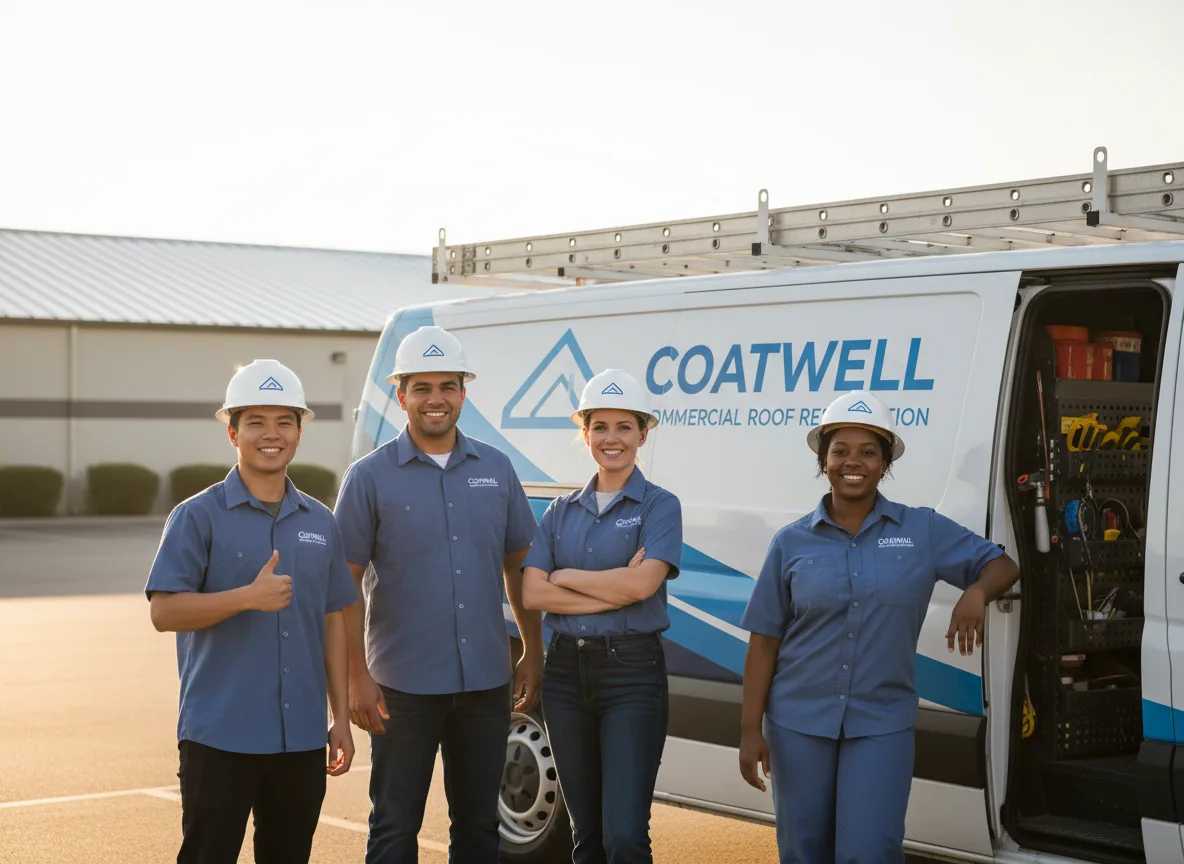 Commercial roof coating company in Kingston, NJ